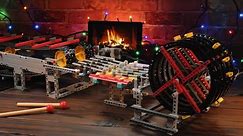 🎄4K Christmas Jingle Bells with Lego Technic #legotechnic #christmas