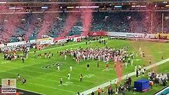 Alabama's celebration after winning the 2021 CFP National Championship
