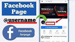 How to Create Facebook Page Username 2022 Easily || How to Set Username in Facebook Fan Page