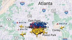 Quick look at Atlanta international airport one of the world's busiest airport.