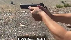 Colt 1911 38 Super Match Pre War