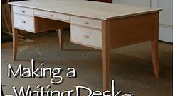 Writing Desk Building Process by Doucette and Wolfe Furniture Makers