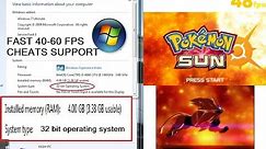 DOWNLOAD FAST CITRA 32 BIT 100% WORKING ( WITH VOICE ) 32 BIT BUILDS with POKEMON SUN DOWNLOAD LINK