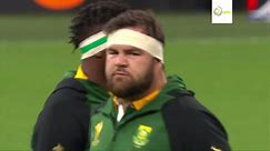 Digitally-cleared highlights of South Africa beating England to reach Rugby World Cup final