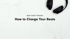 How to Charge Your Beats | Beats Studio3 Wireless