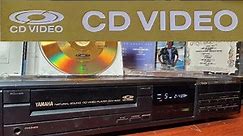 CD Video Single Disc Player: A Mini-Laserdisc Player from Yamaha - The Soundtracker