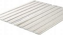 ZINUS Compack Fabric Covered Wood Slats / Bunkie Board / Box Spring Replacement, Full, Natural