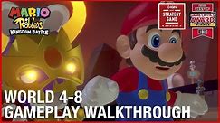 Mario + Rabbids Kingdom Battle: World 4-8 'Castle Guards' | Gameplay Walkthrough | Ubisoft [NA]