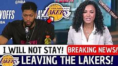 EXIT ANNOUNCED! ANTHONY DAVIS OUT OF THE LAKERS! YOUR STORY ENDED HERE! LAKER NEWS!