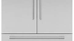 Thermador Freedom Collection 42-Inch Built-In French Door Refrigerator with Masterpiece Handles in Stainless Steel - T42BT110NS