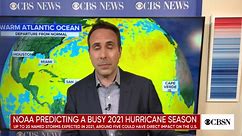 NOAA predicts above-average 2021 Atlantic hurricane season