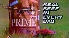 "Lasso Up Some Beef Dog Food" Purina Prime Dog Food Commercial (1989)