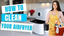 How to CLEAN AIR FRYER? | it's EASY with DISHWASHER tablet