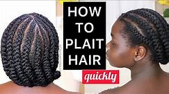 How to Plait Hair : Detailed Video for Beginners