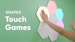Playing Touch Games on Shapes Hexagons | Nanoleaf