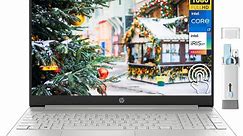 Amazon.com: HP 2023 Newest Laptop, 15.6" Touchscreen FHD Display, Intel Core i7-1255U Processor(10-core, Up to 4.7GHz), 16GB RAM, 1TB SSD, Intel Iris Xe Graphics, WiFi, Webcam, Win 11 Home S, with Cleaning Brush