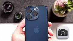 How to Master the Camera on iPhone 15 Pro!