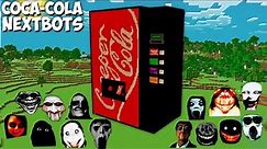 SURVIVAL GIANT COKE MACHINE JEFF THE KILLER and SCARY NEXTBOTS in Minecraft - Gameplay - Coffin Meme