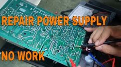 POWER SUPPLY PROBLEM/REPAIR MODUL POWER AMPLIFIER WITH SMPS