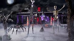 The First Sign of Halloween Is Here: Home Depot's 12-Foot Skeleton Returns (Along With a New Equally Enormous Jack Skellington)