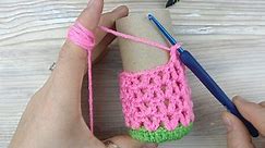 Wow! INCREDIBLE IDEA! 🤩Look what I did with the TOİLET PAPER found in the TRASH! CROCHET RECYCLE DIY