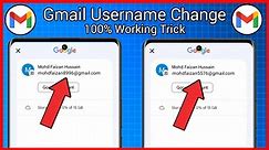 How To Change Gmail Username In Mobile | How To Change Gmail Address | How To Change Gmail Username