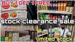 stock clearance sale in food item | buy 1 get 1 free | रमजान स्पेशल फूड सेल #vlogs #viral #mumbai