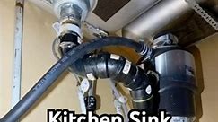 Kitchen Sink Repipe
