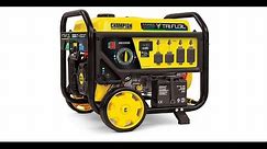 Champion Power Equipment 100416 10,000/8,000-Watt Tri-Fuel Portable Natural Gas Generator