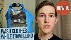 How To Wash Clothes & Do Laundry While Traveling