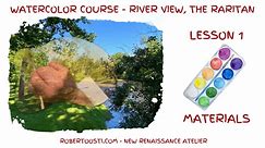 River View, the Raritan Watercolor Course