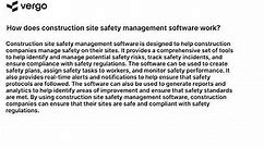 Construction Site Safety Management Software Explained