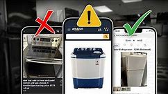Used Appliance Scams! How to avoid getting RIPPED OFF!