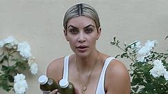 Kim Kardashian Goes Makeup Free for Beverly Hills Workout -- See the Look
