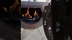 Converting a wood stove to propane for all night heat.