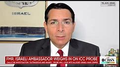 Former Israeli ambassador weighs in on investigation into alleged war crimes by Israel in Palestinian territories