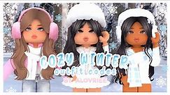 aesthetic roblox Christmas outfits with links and codes! || alovriee