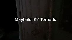 Tornado that ripped through Mayfield, KY on Dec 10, 2021 #tornado #kentucky