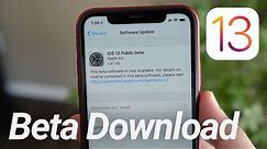 How To Download iOS 13 Beta Now! (No Computer)