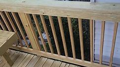 Wood deck #lumber #handypro | Painting Decks Fences