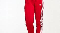 adidas Originals SST track pants in red | ASOS