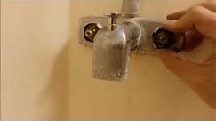How to Fix a Dripping Faucet for less than $2 ~House, RV, Motorhome Shower Diverter Valve Leak