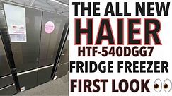 Haier HTF-540DGG7 American Style Four Door Fridge Freezer