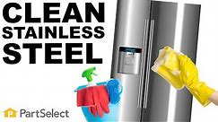 How To Clean a Stainless Steel Fridge | PartSelect.com