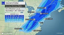 Winter storm watches issued as incoming snow, ice set to pummel eastern US
