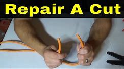 How To Repair A Cut Extension Cord-Easy Tutorial