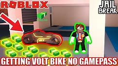 Getting VOLT BIKE WITHOUT Gamepasses!!! | Roblox Jailbreak