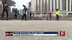 Flash Mob Speaks Out Against Tobacco Use