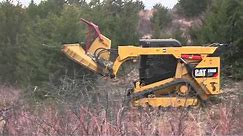 Ranchland Development - Cedar tree removal with new skid steer attachment