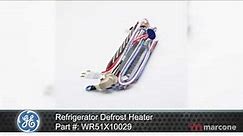 GE Refrigerator Defrost Heater Part #: WR51X10029